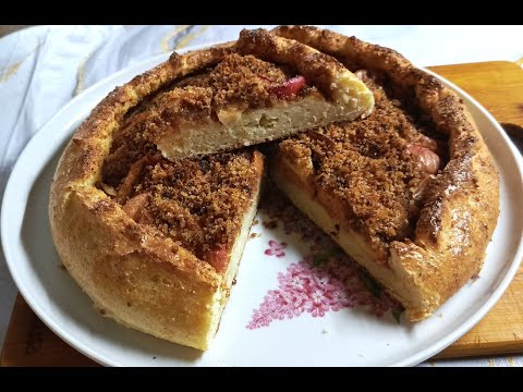 Видео: ПИРОГ НА ТВОРОЖНОМ ТЕСТЕ С ЯБЛОКАМИ