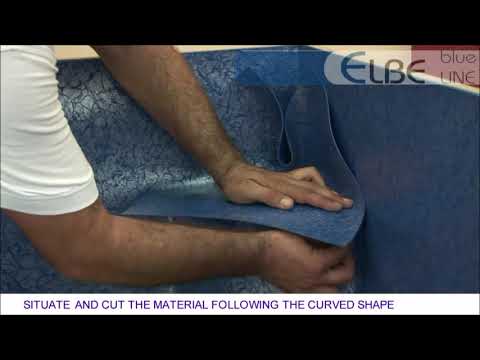 Видео: 09 Изоляция римских ступеней, сварка на ступенях ПВХ для бассейна