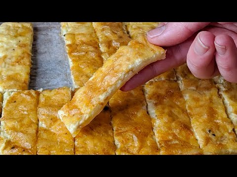 Видео: Чесночные хлебные палочки: без муки, без глютена! Счастье во рту ♥