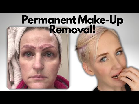 Видео: Удаление микроблейдинга: солевой раствор и лазер
