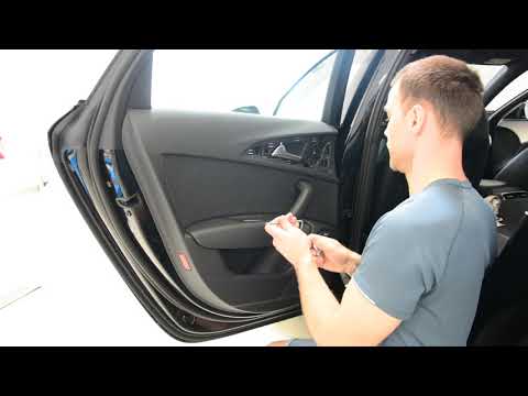 Видео: Снятие дверной панели Audi A6 2016