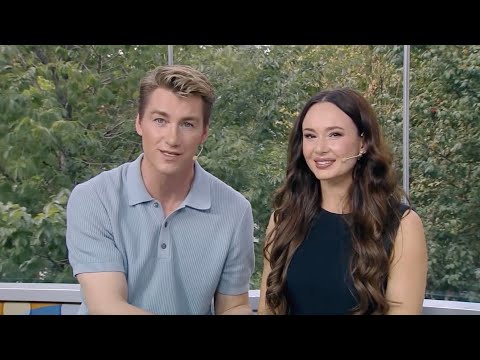 Видео: Алексей Воробьев и Аида Гарифуллина - ведущие Интервидение 2025 в программе Доброе утро
