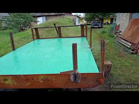 Видео: ремонт тракторной телеги для т 25.(финал)