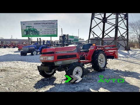 Видео: Правдивый обзор трактора YANMAR F215 с навесным в комплекте ПРОГРЕС АВТО цену уточняйте у менеджеров