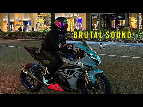 Видео: Звук выхлопа GSXR1000 «NIGHTRIDE» SC PROJECT
