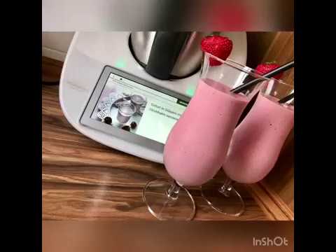 Видео: Клубничный милкшейк в термомикс