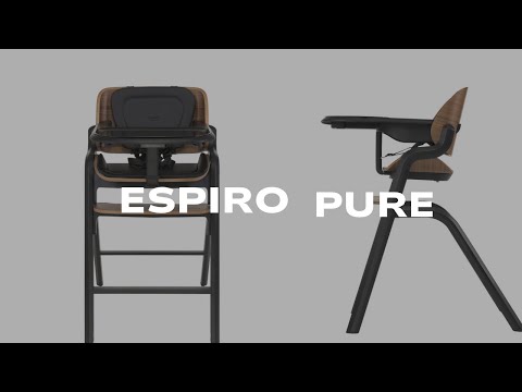 Видео: Обзор детского ￼стульчика Espiro Pure. Стильный предмет  интерьера. Новинка 2025 года.