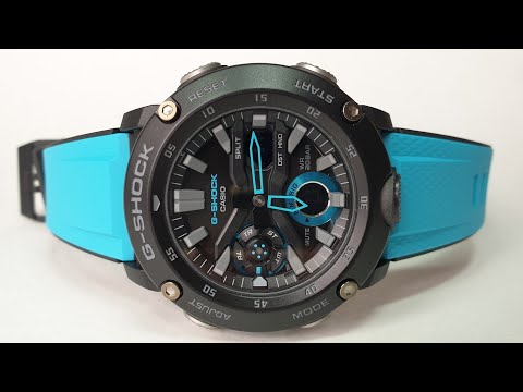 Видео: Переосмысленные G-Shock GA-2000 CARBONE CORE GUARD