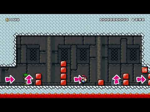 Видео: вкл выкл бежать от трольд 🍄Super Mario Maker 2 Switch Без комментариев #док