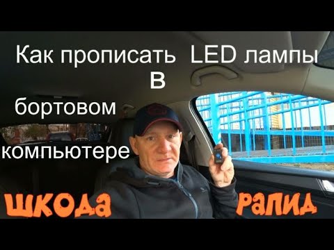 Видео: Адаптация освещения Шкода Рапид