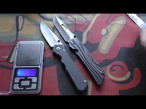 Видео: Реплика Sebenza в титане