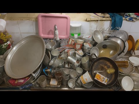 Видео: Мытье посуды — успокаивающий саундтрек к вашему вечеру