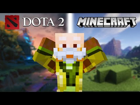 Видео: ДОТА 2 ВЫЙДЕТ В МАЙНКРАФТЕ?! АЛЬФА-ТЕСТ CUSTOM STEVE ARENA