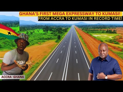 Видео: Проект первой скоростной автомагистрали в Гане от Аккры до Кумаси