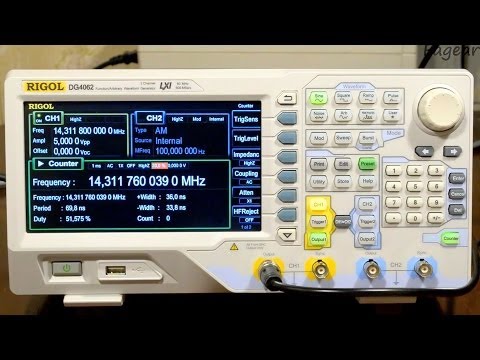 Видео: Обзор генератора сигналов Rigol DG4062 (DG4000)
