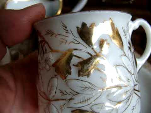 Видео: Пробую восстановить " золото " на фарфоре