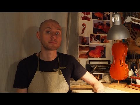 Видео: ВЛОГ СКРИПИЧНОГО МАСТЕРА 1. лак, пигменты и патрон, мировая акустическая конференция, о новом видео.