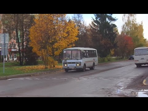 Видео: Автобус №2 (Рославль). Титан. 15-й микрорайон - ЖД Больница