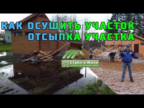 Видео: КАК ОСУШИТЬ УЧАСТОК??? Дренаж. Как ОТСЫПАТЬ участок и ЧЕМ??? "Строй и Живи".