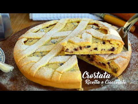 Видео: Кростата с рикоттой и шоколадом