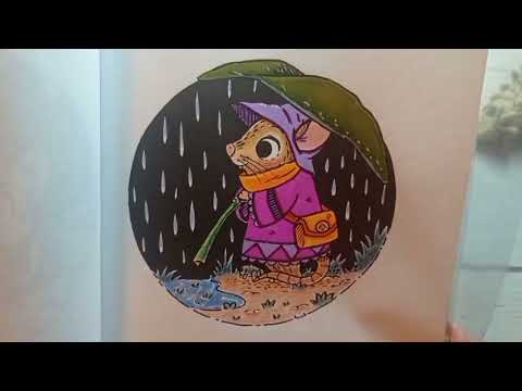 Видео: #coloringbookpages #coloringchanel Раскрашено в октябре 2025👌💞