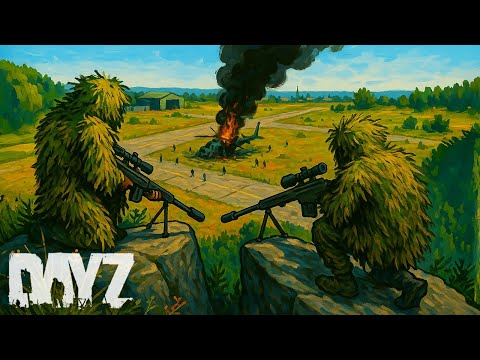 Видео: Мы стали самым опасным дуэтом снайперов-гилли в DayZ...