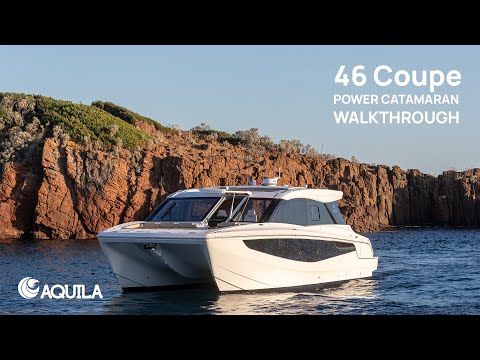 Видео: Полное прохождение Aquila 46 Coupe | Победитель конкурса Yacht Style Award 2025