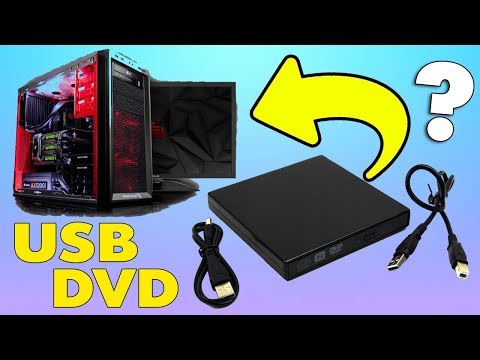 Видео: Как подключить Внешний USB DVD дисковод к компьютеру