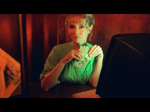 Видео: Необычный банк 💵 ASMR-ролевая игра «Банк» (печать, подсчёт денег, тихая речь)