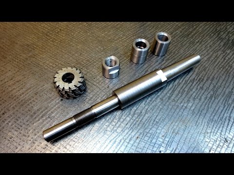 Видео: Самодельная оправка для Фрезерного станка - mandrel for a milling machine
