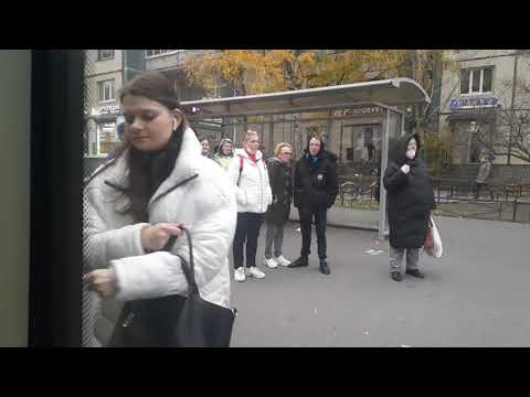 Видео: Санкт-Петербург. Троллейбус 2 почти полностью