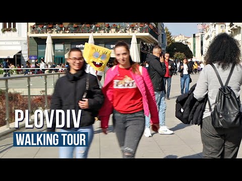 Видео: Пловдив: Пешеходный Рай и Исторический Сокровищница 🌆 | Прогулка в 4К UHD