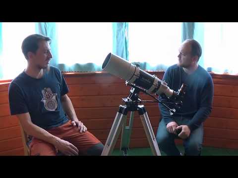 Видео: Телескоп Sky-Watcher BK 1025 Startravel беседа с владельцем