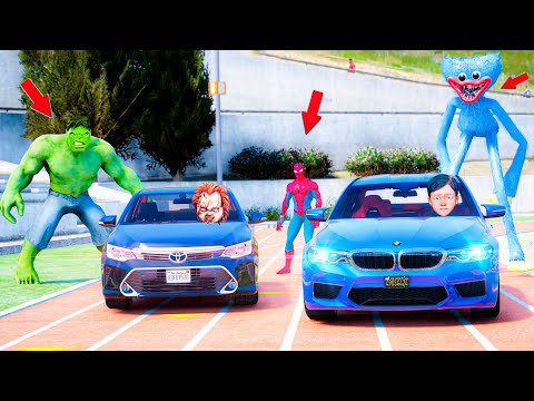 Видео: Кішкентай Джонни мен Чаки жарысты! Мектеп оқиғасы! (GTA V)