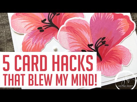 Видео: 5 лайфхаков по изготовлению открыток, которые меня поразили!