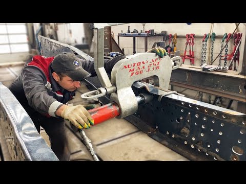 Видео: РЕМОНТ РАМЫ ГРУЗОВИКА / DIFFICULT TRUCK FRAME REPAIR