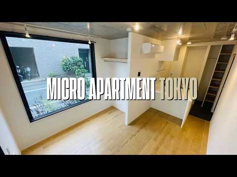 Видео: Крошечная квартира в Токио, Япония | Japan Apartment Tour【18,1 кв.м / 194,79 кв.фут】#tinyhouse