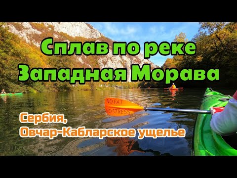 Видео: Сплав по реке Западная Морава в Сербии