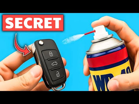 Видео: Механики ненавидят эти 19 трюков с WD-40 — попробуйте и вы!