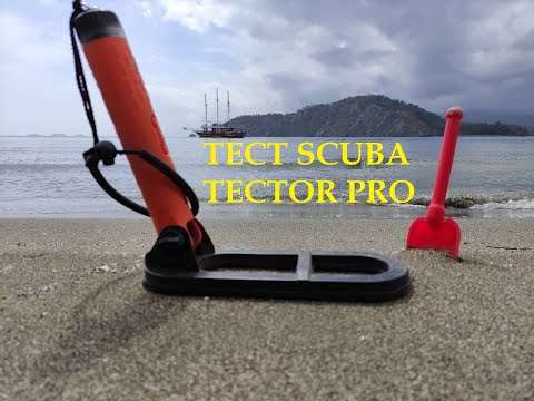 Видео: Quest Scuba Tector PRO  тест на пляже.