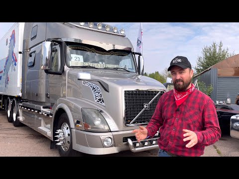 Видео: Volvo VNL 780. Обзор, интервью с владельцем. Truck Fest 2021