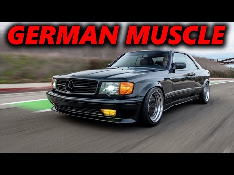 Видео: Это лучший немецкий маслкар 560 SEC AMG.