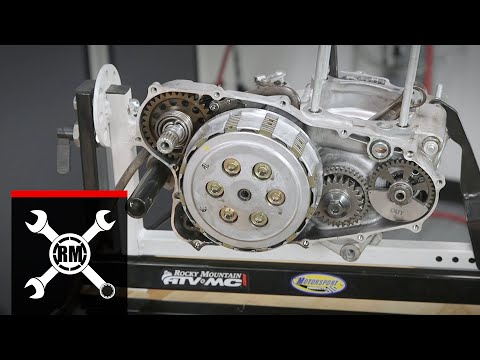 Видео: Ремонт нижней части Honda CRF450R | Часть 1: Разборка