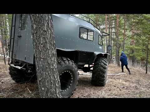 Видео: Выехали в лес! ВЕЗДЕХОД Демон - 1500!