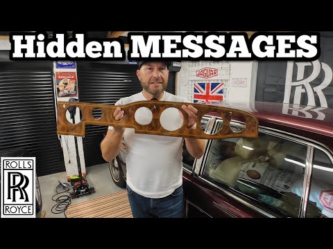 Видео: За деревянной панелью приборов моего Rolls-Royce Silver Spirit найдены секретные сообщения! Эпизо...