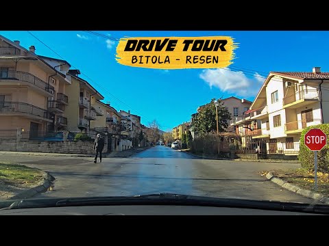 Видео: DRIVE TOUR from BITOLA to RESEN, Macedonia (autumn 2024) [POV] 🚗 Битола - Ресен, Македонија 🇲🇰
