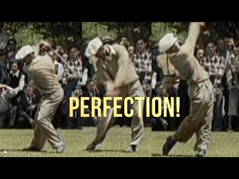 Видео: Гэри Плейер описывает, как Бен Хоган бьет по мячу для гольфа, как «совершенство»!