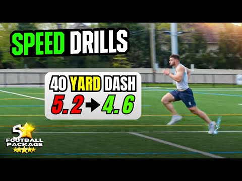 Видео: 5.2❌ ➡️ 4.6✅ Забег на 40 ярдов😳 — Скоростные упражнения