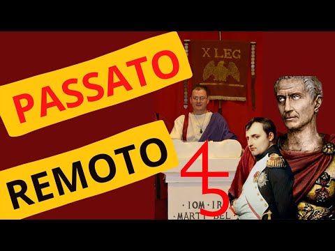 Видео: Итальянское Passato Remoto - Отдаленное прошлое широко используется не только для литературы