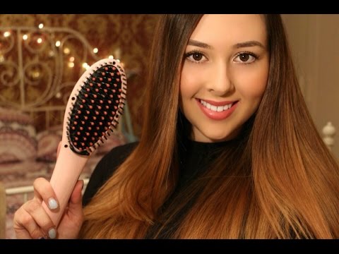 Видео: Обзор: Расческа-выпрямитель/Fast hair Straightener Review